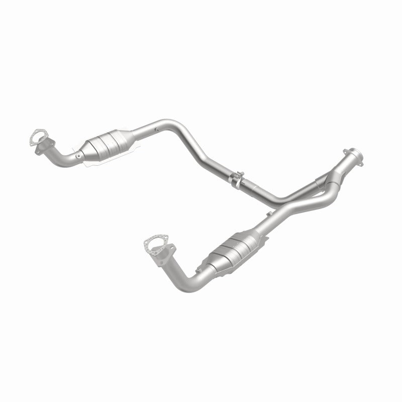 MagnaFlow DF Cat. Conv 95-99 Range Rover 4.0/4.6L GEMS Y-Pipe Assembly *NOT FOR SALE IN CALIFORNIA*