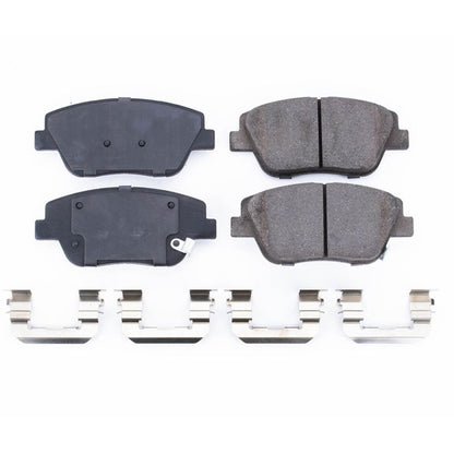 PowerStop Power Stop 11-15 Hyundai Sonata Front Z17 Evolution Ceramic Brake Pads w/Hardware