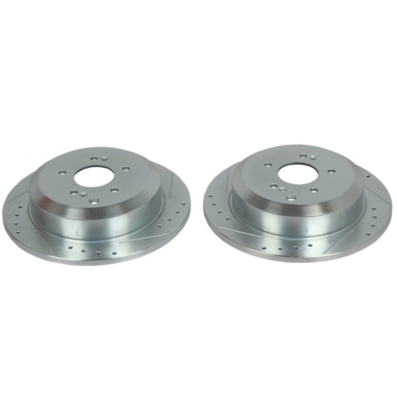 PowerStop Power Stop 07-12 Hyundai Veracruz Rear Evolution Drilled & Slotted Rotors - Pair