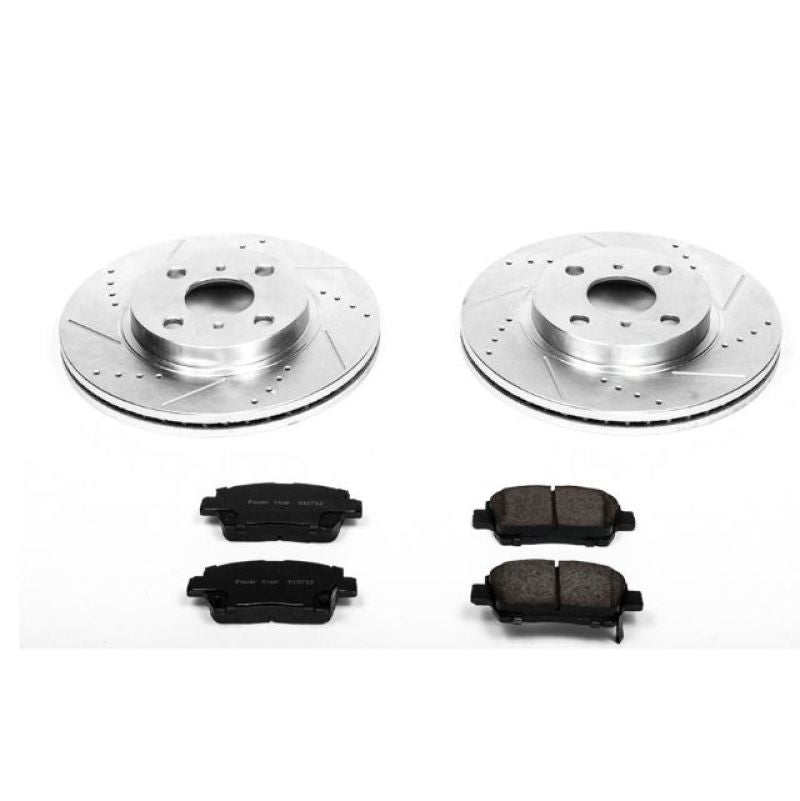 PowerStop Power Stop 04-06 Scion xA Front Z23 Evolution Sport Brake Kit