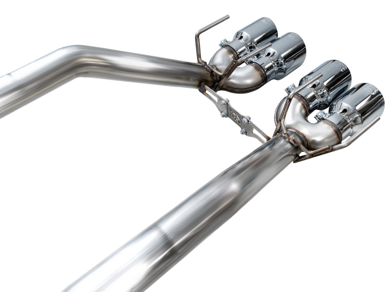 AWE Tuning C6 Chevrolet Corvette Z06/ZR1 Track Edition Axle-Back Exhaust w/ Chrome Silver Tips