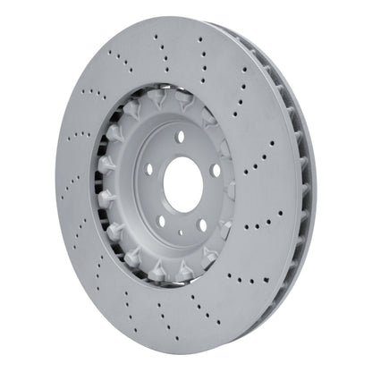 DFC 22-26 Audi RS3 Front Drilled Hi-Carbon Alloy GEOMET Coated Rotor