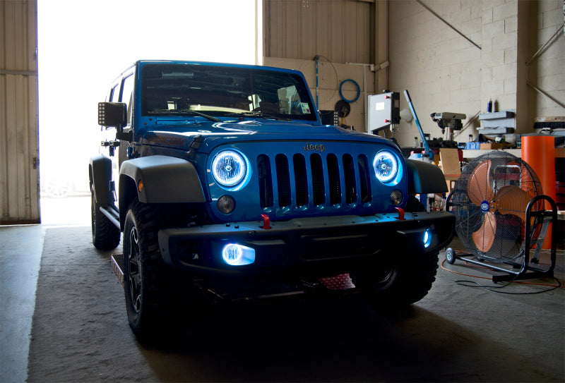 ORACLE Lighting Oracle Jeep Wrangler 07-17 LED Halo Kit - White