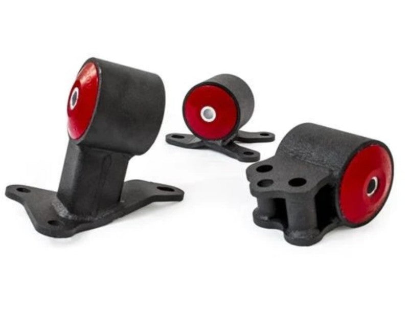 Innovative Mounts Innovative 94-01 Integra B-Series Black Steel Mounts 85A Bushings (Auto to Manual Cable)