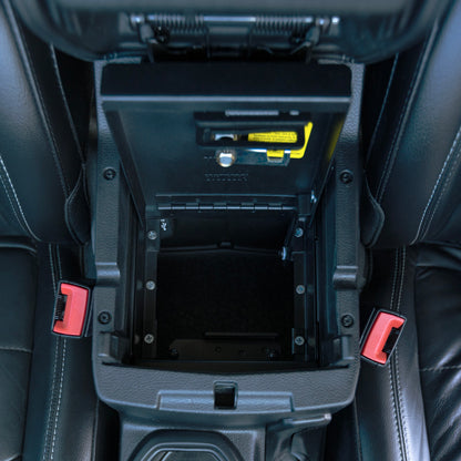 Tuffy Products Tuffy Console Safe W/ Keyed Lock For Jeep Wrangler & Gladiator