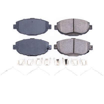 PowerStop Power Stop 99-00 Lexus SC300 Front Z17 Evolution Ceramic Brake Pads w/Hardware