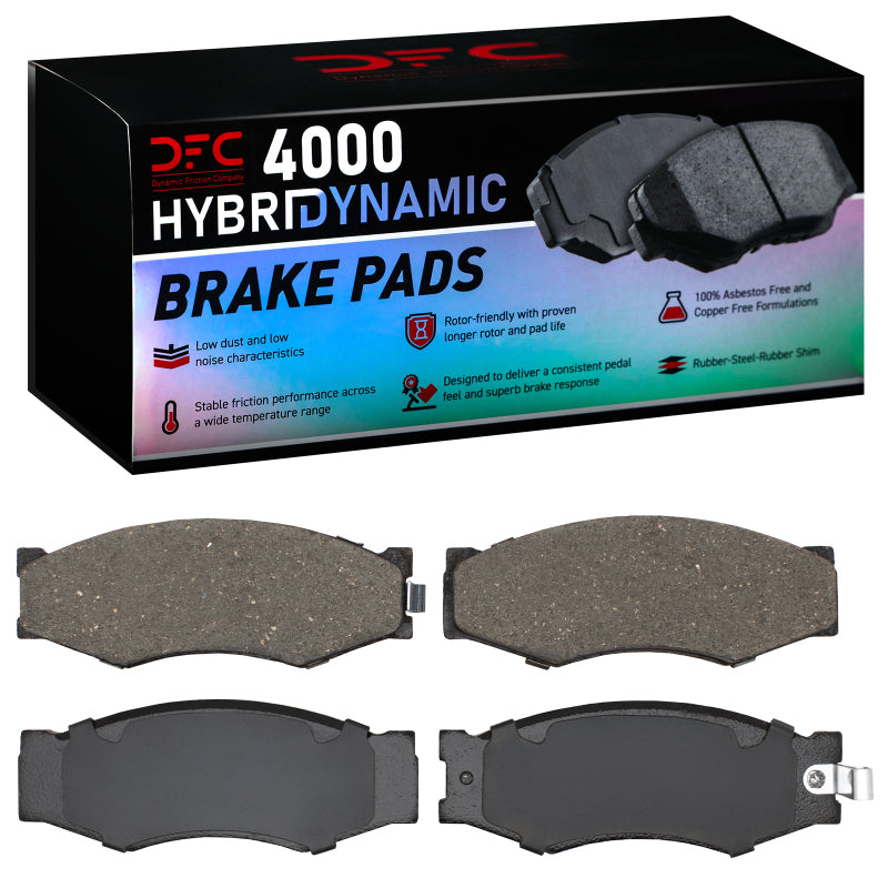 DFC 82-97 Nissan Stanza Front 4000 Hybridynamic Brake Pads