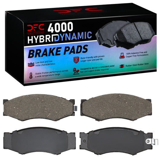 DFC 82-97 Nissan Stanza Front 4000 Hybridynamic Brake Pads
