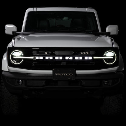 Putco Ford Bronco 21-23 Ford Bronco Emblem (Fits Models w/ Front Camera)