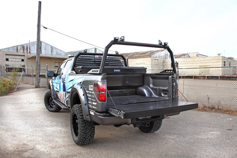 Dee Zee 99-07 Ford SuperDuty Tailgate Protector Full Black-Tread