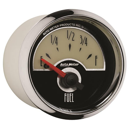 AutoMeter Gauge Fuel Level 2-1/16in. 0 Ohm(e) to 90 Ohm(f) Elec Cruiser