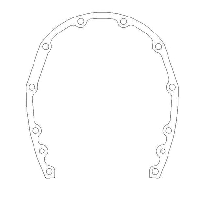 Cometic Gasket Cometic Chevrolet Gen-1 Small Block V8 .031in Fiber Timing Cover Gasket