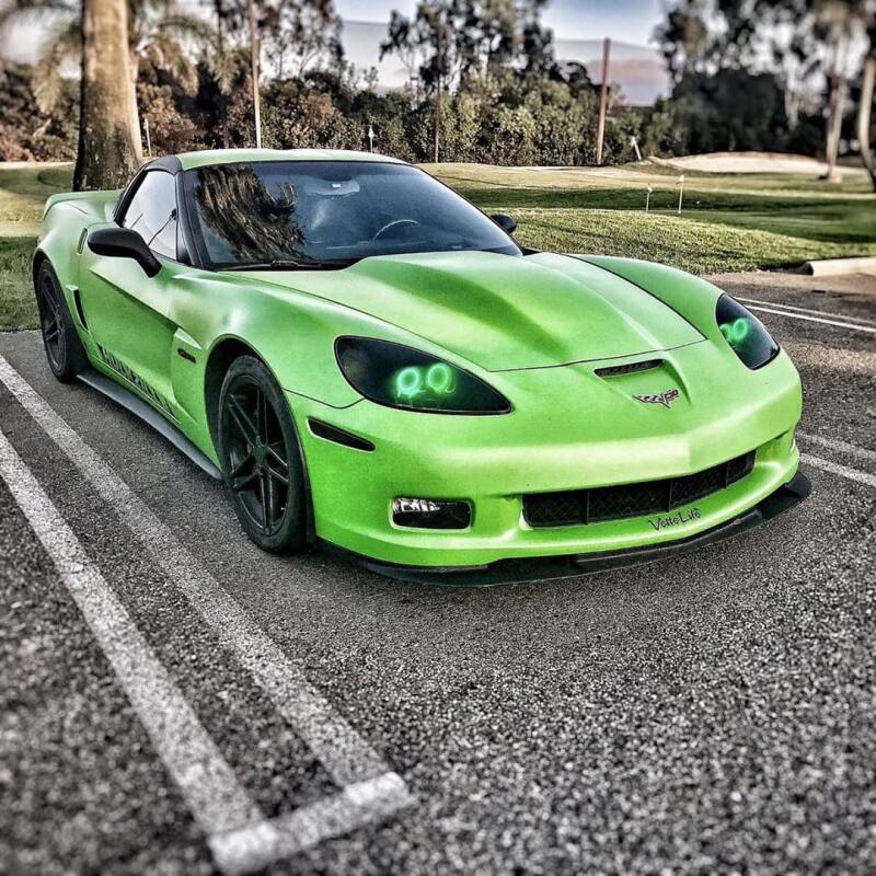 ORACLE Lighting Oracle Chevrolet Corvette C6 05-13 Halo Kit - ColorSHIFT w/ BC1 Controller
