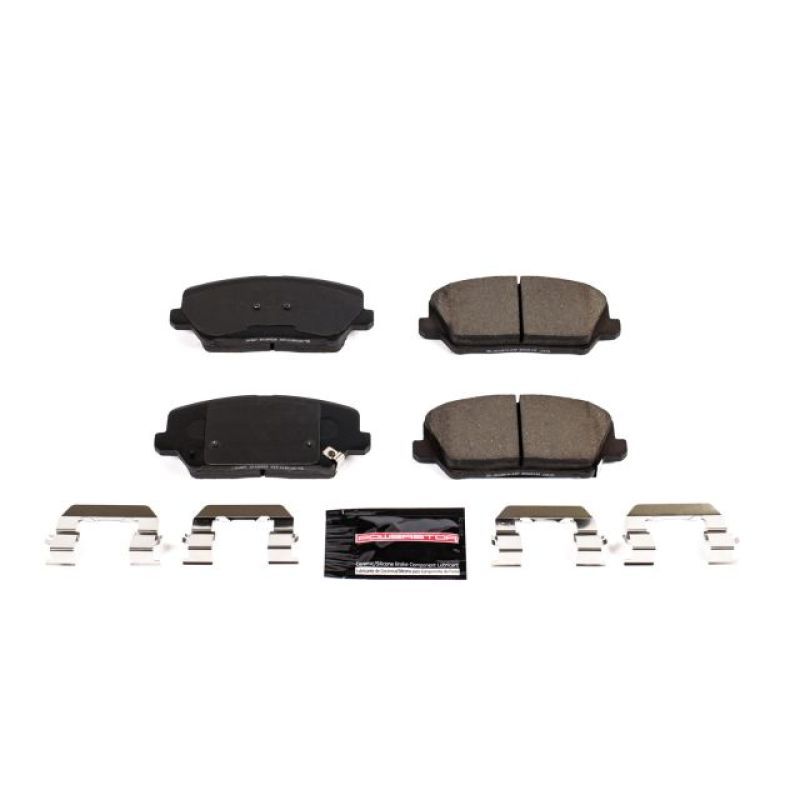 PowerStop Power Stop 16-17 Hyundai Veloster Front Z23 Evolution Sport Brake Pads w/Hardware