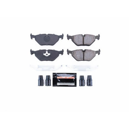 PowerStop Power Stop 91-98 BMW 318i Rear Z23 Evolution Sport Brake Pads w/Hardware