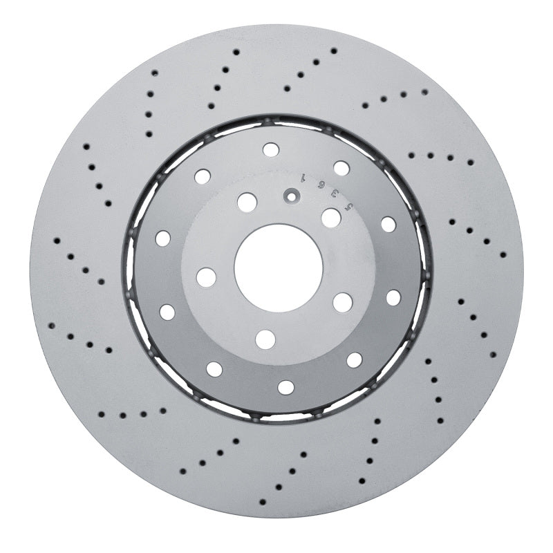 DFC 14-18 Audi RS7 Front Drilled Hi-Carbon Alloy Geomet Coated Rotor