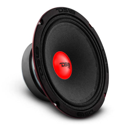 DS18 8in 275 Watts RMS 4 ohm Mid-Range Loudspeaker w/ RGB Dust Cap
