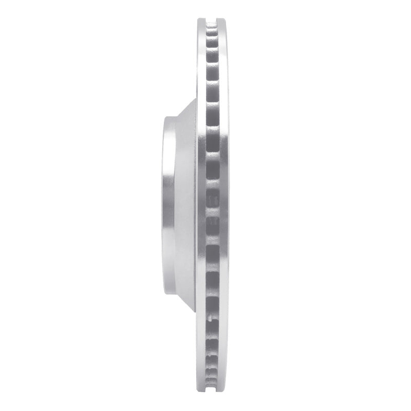 R1 Concepts R1 06-25 Audi A3 Quattro Rear Left Drilled & Slotted Silver Brake Rotor