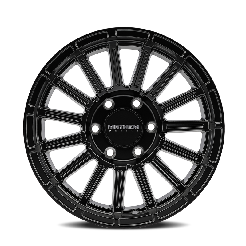 Mayhem 8309 Granite 17x9 / 6x135 BP / 0mm Offset / 87.1mm Hub Satin Black