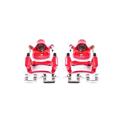 PowerStop Power Stop 00-01 Infiniti I30 Front Red Calipers w/Brackets - Pair