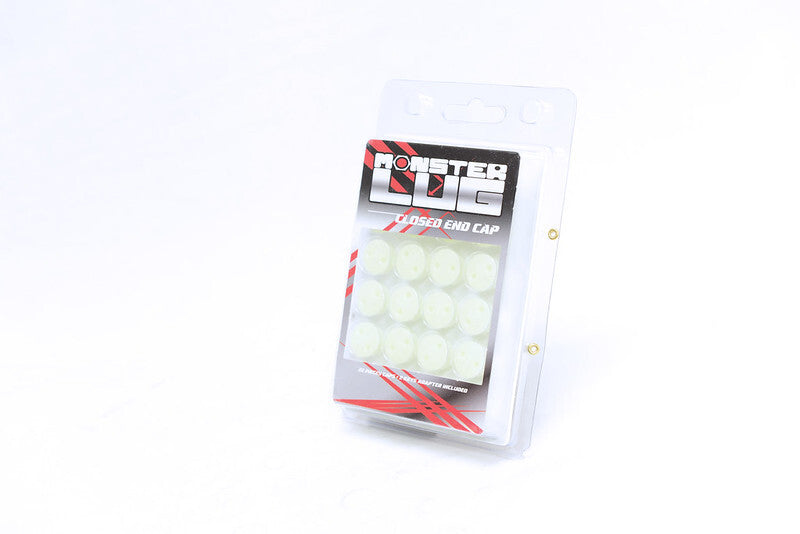 Wheel Mate Monster Lug Nut Caps - Yellow 14x1.50