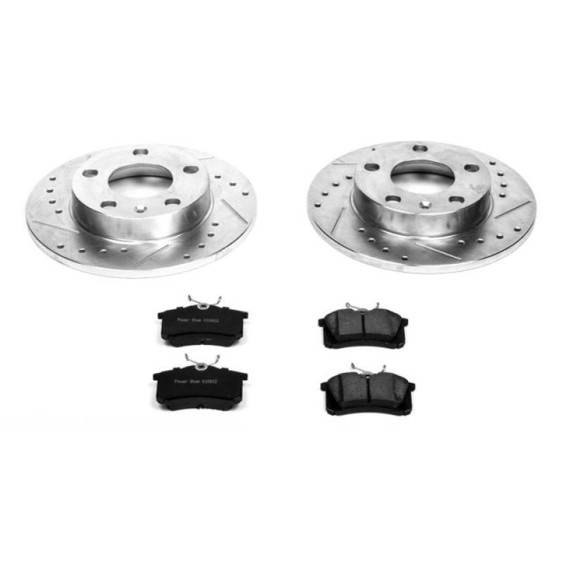 PowerStop Power Stop 02-06 Audi A4 Rear Z23 Evolution Sport Brake Kit