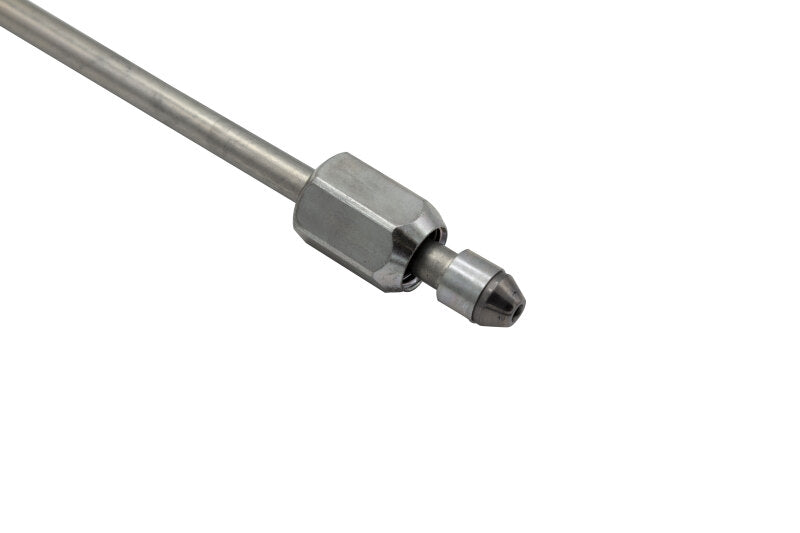 Fleece Performance 14in High Pressure Fuel Line (8mm x 3.5mm Line, M14x1.5 Nuts)