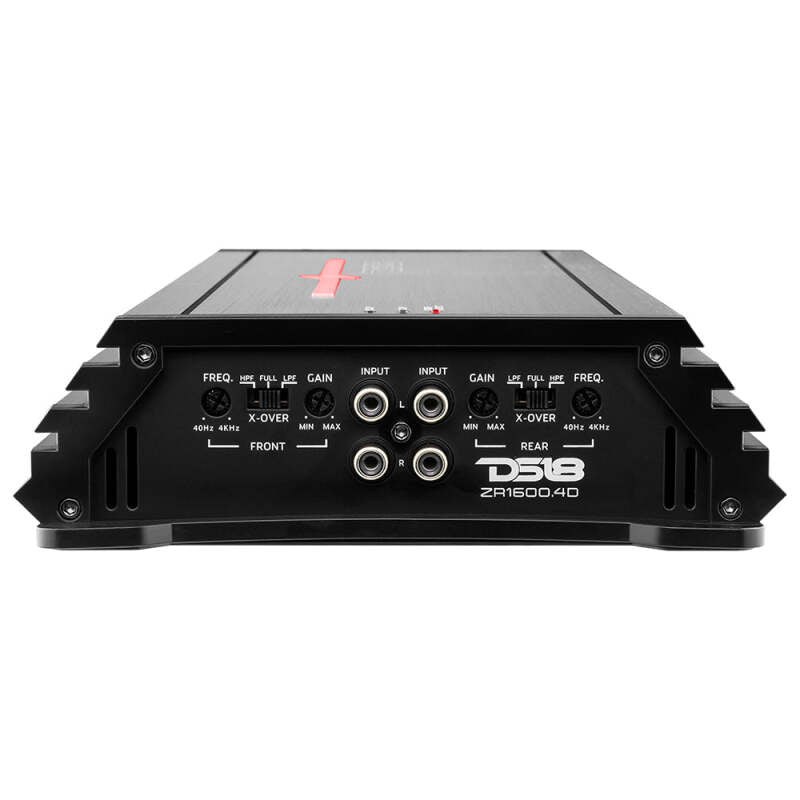 DS18 4-Channel Class D Amplifier 2x 1200/4ohm Bridge 4 x 680/2ohm 4 x 400/4ohm Watts RMS