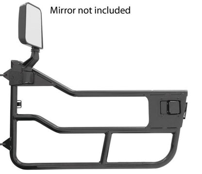Bestop 80-86 Jeep Cj7 / 87-95 Wrangler YJ Element Doors (Matte Black)