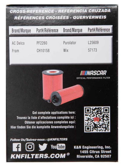 K&N Engineering K&N Performance Oil Filter for 06-14 Toyota/Lexus Various Applications