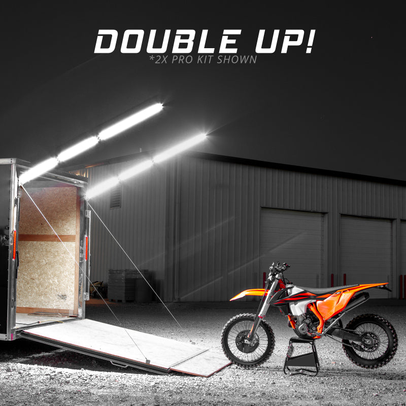 XKGLOW XK Glow Nite Stix Foldable Overhead Light System 8ft