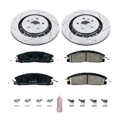 PowerStop Power Stop 13-19 Ford Explorer Front Z23 Evolution Sport Brake Kit