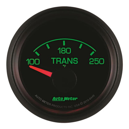 Autometer Factory Match Ford 52.4mm Short Sweep Electronic 100-250 Deg F Transmission Temp Gauge