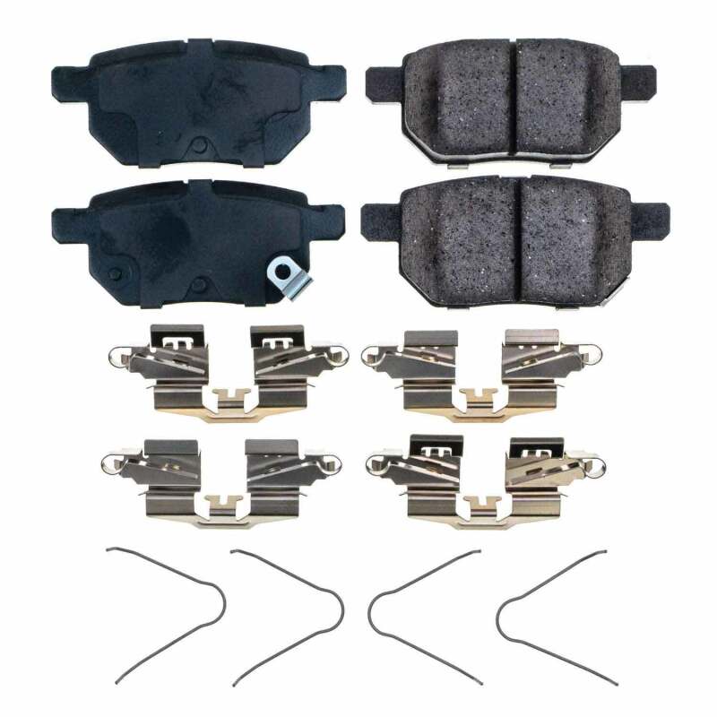 PowerStop Power Stop 2021 Toyota Prius Rear Z17 Evo Ceramic Brake Pads w/Hardware