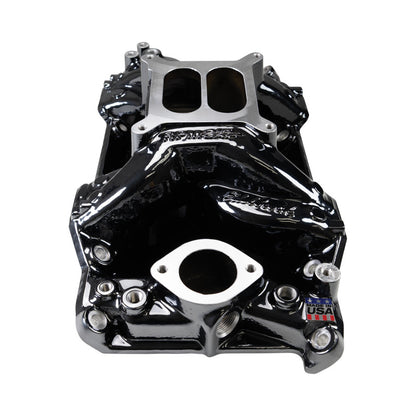 Edelbrock RPM Air-Gap Small Block Chrysler Intake Manifold - Black Plasma