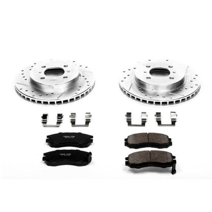 PowerStop Power Stop 98-02 Mitsubishi Mirage Front Z23 Evolution Sport Brake Kit