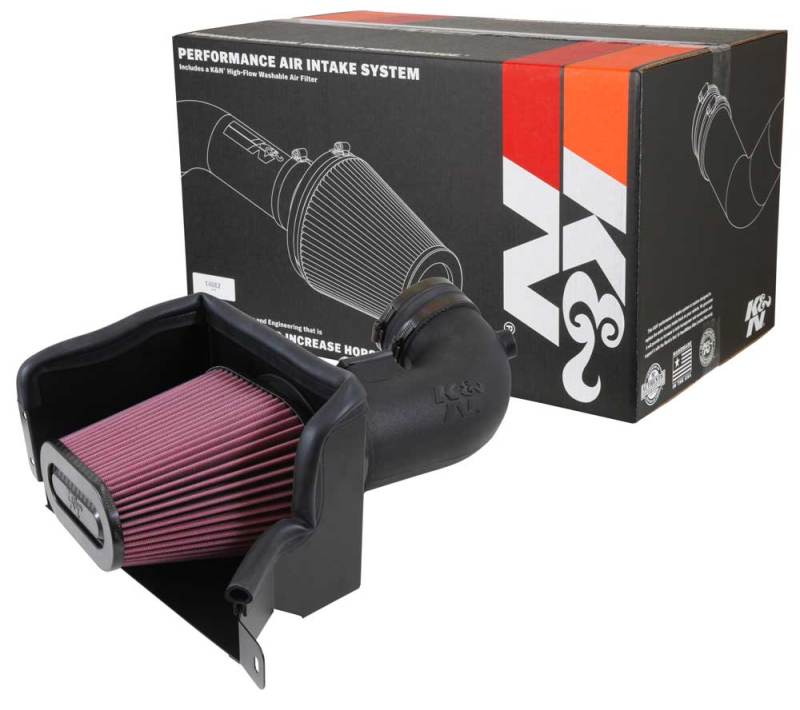 K&N Engineering K&N 14-15 Chevrolet Corvette 6.2L V8 F/I Performance Intake Kit