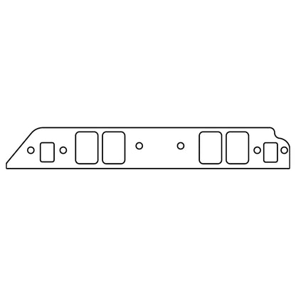 Cometic Gasket Cometic Chevy Gen-4 BB V8 Intake Mani Gasket .060in Fiber-1.750in X 2.500in Rectangular Port-20 Pack