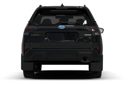 Rally Armor 25-26 Subaru Forester & Hybrid Black UR Mud Flap w/Metallic Black Logo