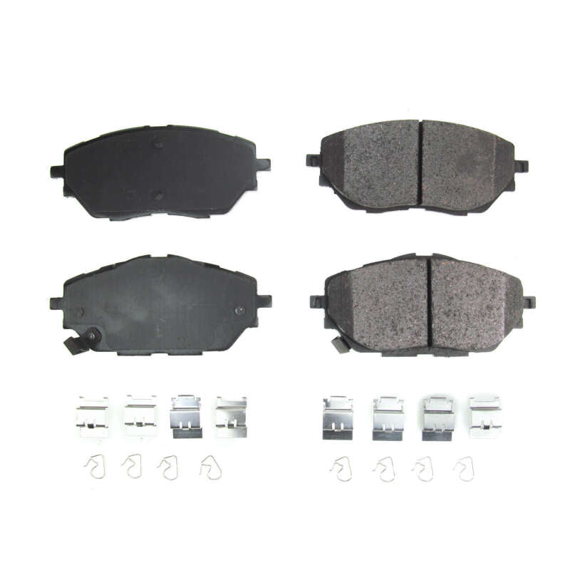 PowerStop Power Stop 18-19 Toyota C-HR Front Z17 Evolution Ceramic Brake Pads w/Hardware