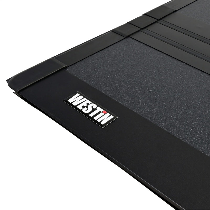 Westin 22-23 Nissan Frontier w/Cargo Mgmt 5ft. Bed Hard Tri-Fold Tonneau Cover - Black