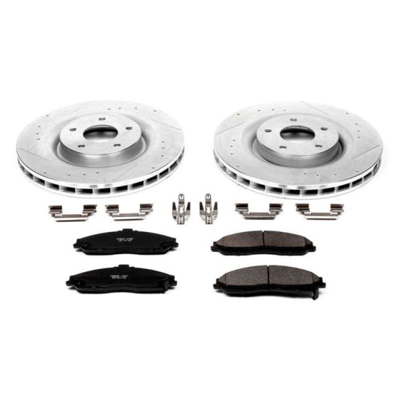 PowerStop Power Stop 06-09 Cadillac XLR Front Z23 Evolution Sport Brake Kit