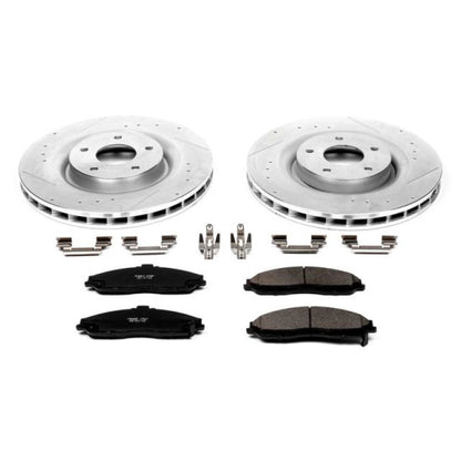 PowerStop Power Stop 06-09 Cadillac XLR Front Z23 Evolution Sport Brake Kit