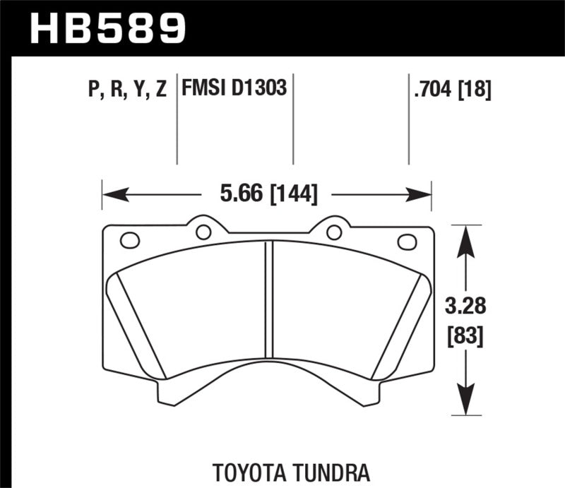 Hawk Performance Hawk LTS Street Brake Pads