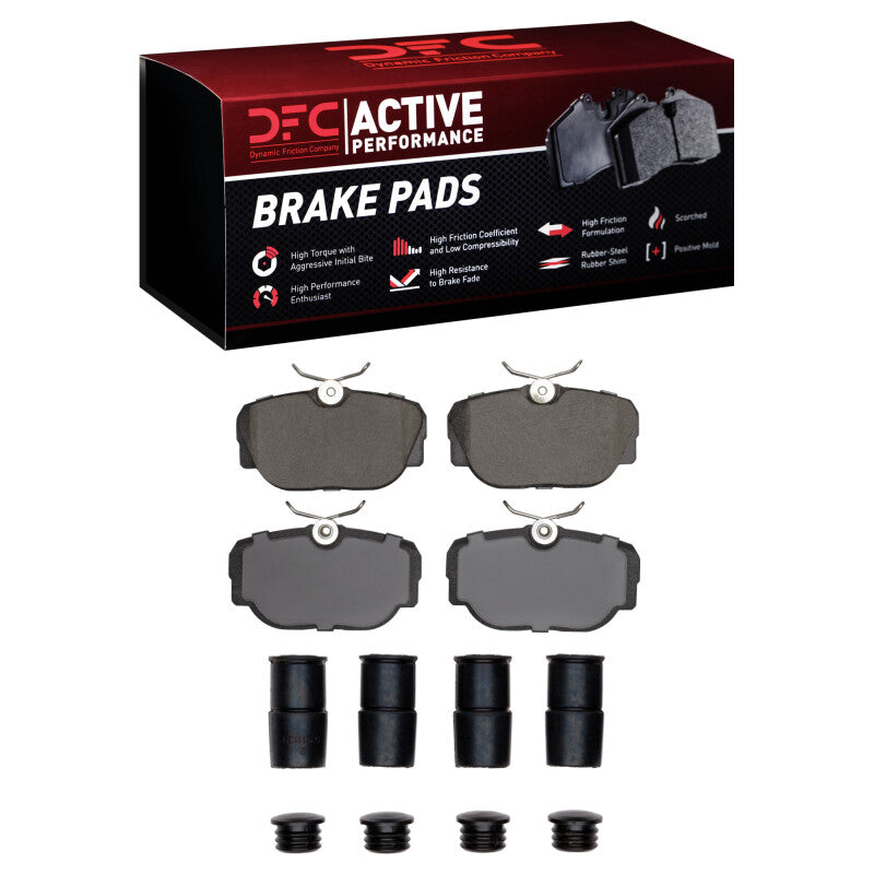 DFC 84-91 BMW 325is Front Active Performance Pads and Hardware Kit