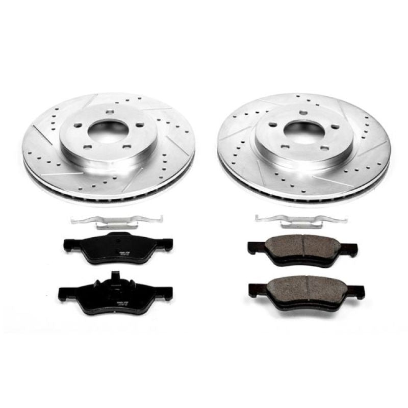 PowerStop Power Stop 05-10 Ford Escape Front Z23 Evolution Sport Brake Kit