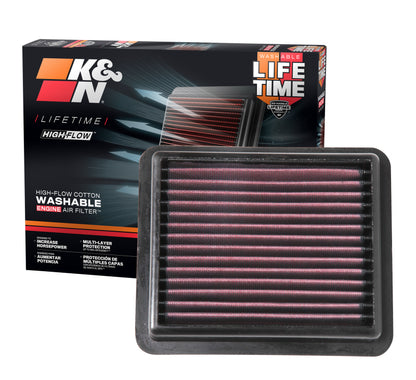 K&N Engineering K&N 2018 Honda Accord L4-1.5L F/I Drop In Replacement Air Filter