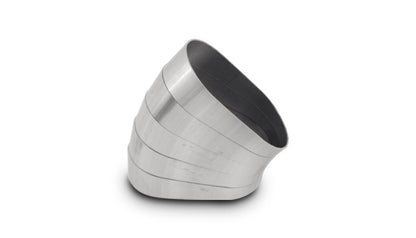 Vibrant Horizontal 304 SS Nominal 3 in. Oval / 3.75 in. Centerline Radius, 9 degree/cut -Set of 5