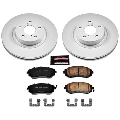 PowerStop Power Stop 05-06 Saab 9-2X Front Z17 Evolution Geomet Coated Brake Kit