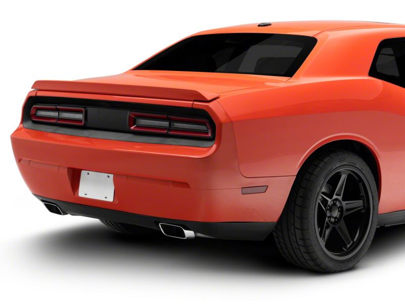 Raxiom 08-14 Dodge Challenger LED Tail Lights- Black Housing Red Lens